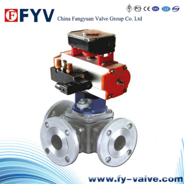 3 Way Ball Valve Solenoid Valve Floating Valve